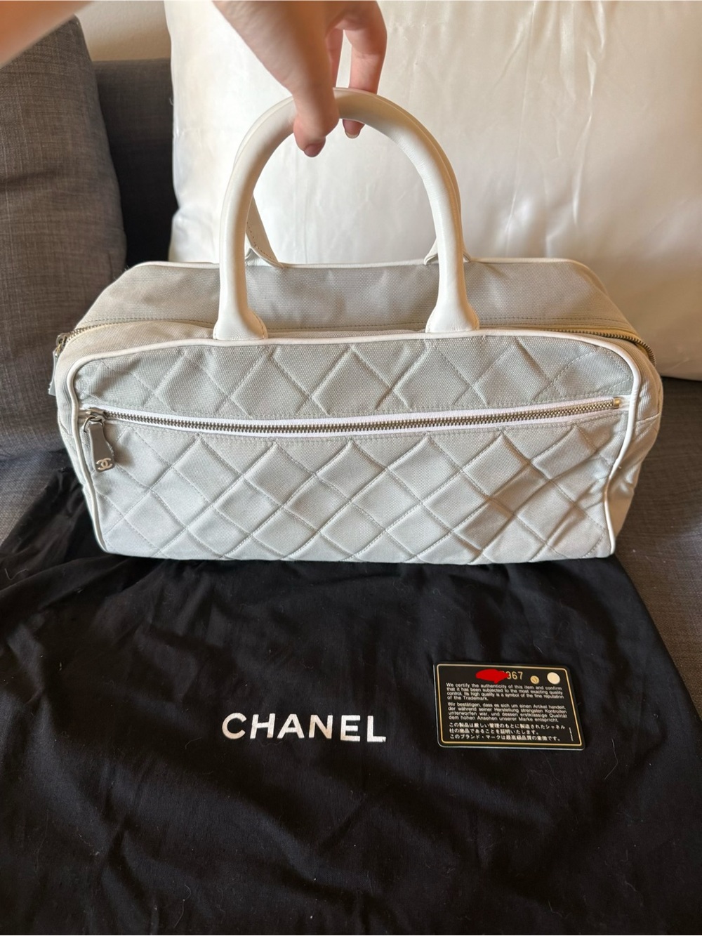 [ Beautiful Condition] CHANEL Boston Bag Chanel sport line - Picture 2 of 9